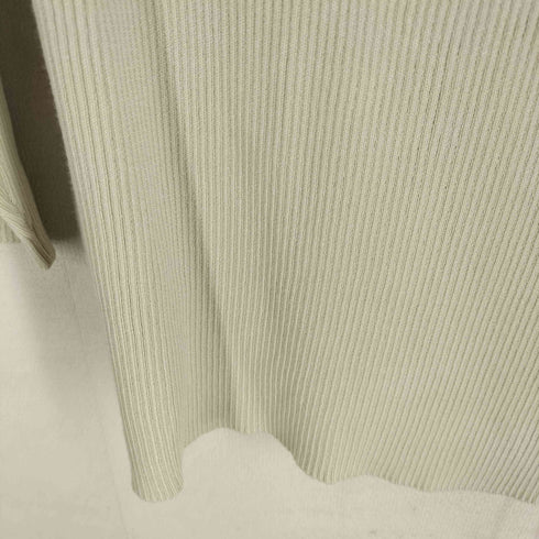 トッコクローゼット tocco closet 袖口パール付きアシメリブニットプルオーバー レディース JPN:M