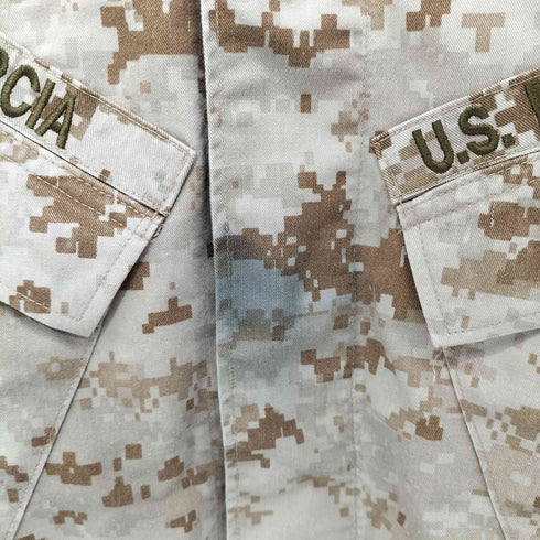 ユーエスマリン U.S.MARINE MARPATデザート 米海兵隊特殊部隊 MARSOC MARINES RAIDERS コンバットジャケット メンズ MEDIUM-LONG