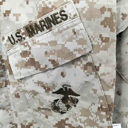ユーエスマリン U.S.MARINE MARPATデザート 米海兵隊特殊部隊 MARSOC MARINES RAIDERS コンバットジャケット メンズ MEDIUM-LONG