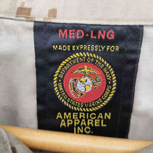 ユーエスマリン U.S.MARINE MARPATデザート 米海兵隊特殊部隊 MARSOC MARINES RAIDERS コンバットジャケット メンズ MEDIUM-LONG