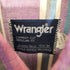 ラングラー Wrangler ストライプ柄 マルチカラー ボタンダウン ロングスリーブシャツ ウエスタンシャツ メンズ import:XL