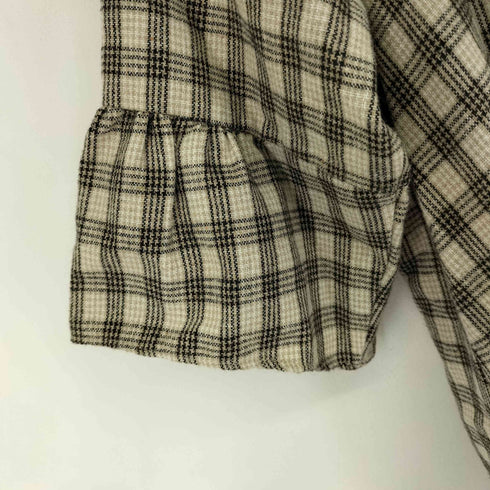 アンミール An MILLE S/S チェック ボウタイワンピース レディース JPN:M