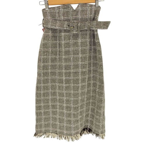 ジルバイジルスチュアート JILL by JILLSTUART フリンジチェックスカート レディース JPN:S