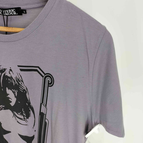 ヒステリックグラマー HYSTERIC GLAMOUR 10SS GOOD MORNING LITTLE SCHOOL GIRL ヒスガール プリント Tシャツ メンズ JPN:L