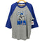シャカ shaka ACTIVE NIA 前面プリント ラグランスリーブTシャツ メンズ JPN:L
