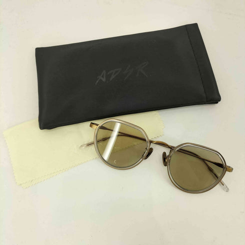 エーディーエスアール A.D.S.R. FANNI 04 ファニ 04 (Clear / Antique Gold / Lt.Brown(Clear)) メンズ