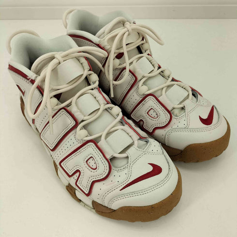 ナイキ NIKE 24SS Women's Air More Uptempo White/Red/Gum メンズ 26