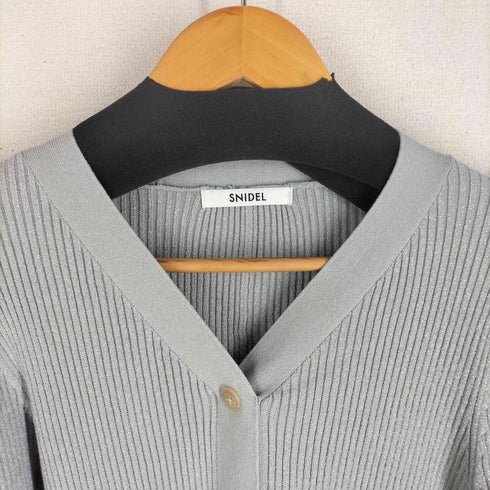 スナイデル snidel フロントボタンニットワンピース ラメ レディース ONE SIZE