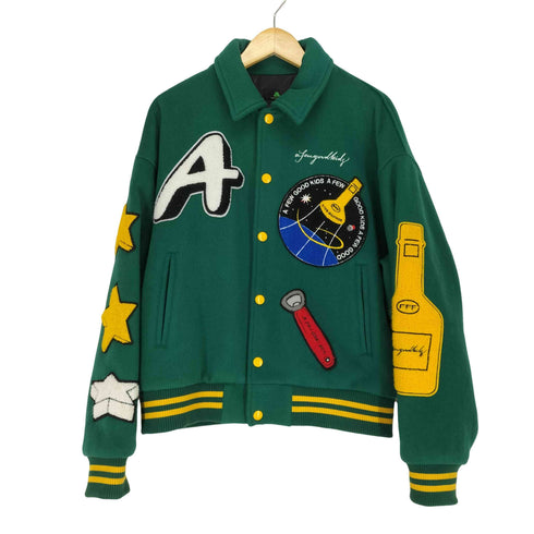 アフューグッドキッズ A FEW GOOD KIDS ワッペンデザインウールスタジャン メンズ JPN:M