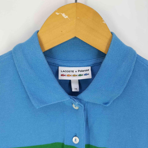 ラコステ LACOSTE POLAROIDカラーブロッキングポロドレス レディース FR:34