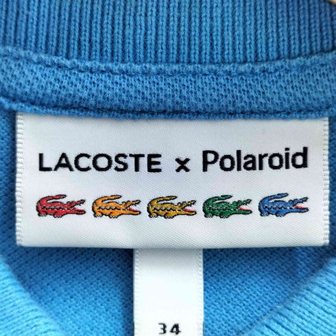 ラコステ LACOSTE POLAROIDカラーブロッキングポロドレス レディース FR:34