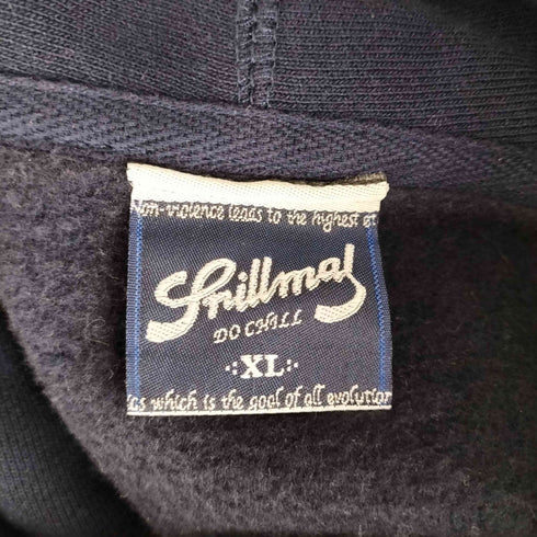 PRILLMAL ロゴ刺繍 プルオーバーパーカー メンズ JPN:XL