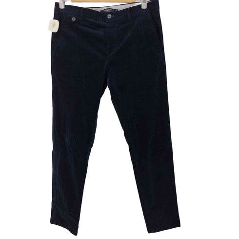 トミーヒルフィガー TOMMY HILFIGER コーデュロイテーパードスラックス ノータック 細畝 メンズ 46