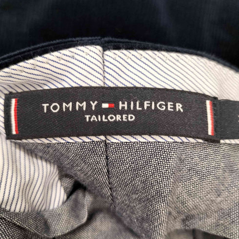 トミーヒルフィガー TOMMY HILFIGER コーデュロイテーパードスラックス ノータック 細畝 メンズ 46