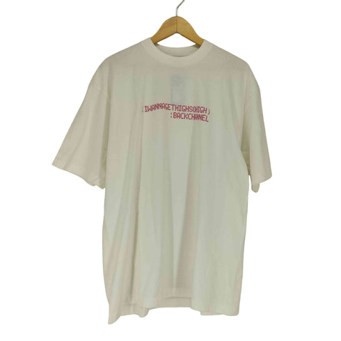バックチャンネル Back Channel DIGITAL LOGO TEE メンズ JPN:XL