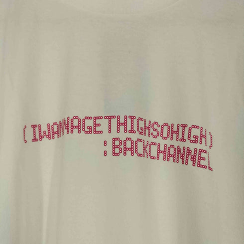 バックチャンネル Back Channel DIGITAL LOGO TEE メンズ JPN:XL