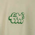 ギルダン GILDAN アイボリーカラー両面刺繍デザインクルーネックTシャツ メンズ 2XL