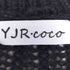 YJR.coco ダメージボーダーニット メンズ
