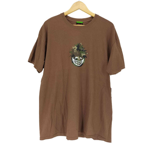 PRILLMAL フロントカモフラロゴプリントクルーネックTシャツ メンズ JPN:XL