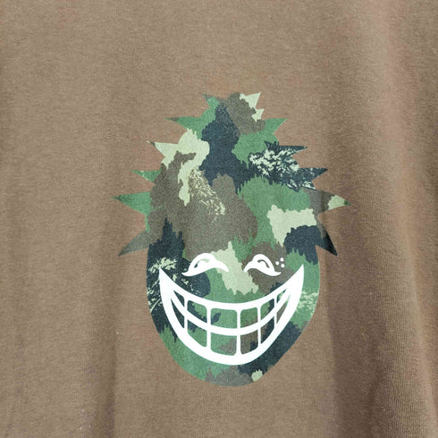 PRILLMAL フロントカモフラロゴプリントクルーネックTシャツ メンズ JPN:XL