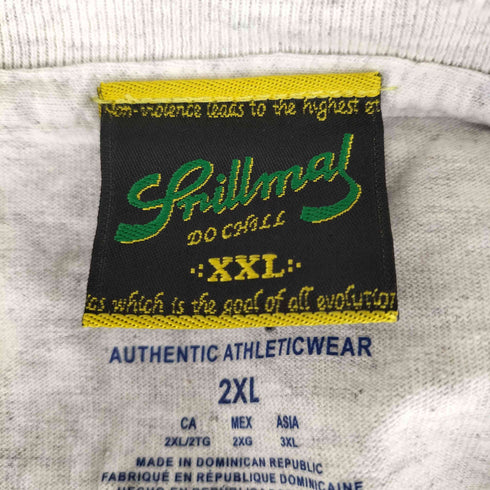 チャンピオン Champion ×PRILLMAL CHILLIN 両面プリントクルーネックTシャツ メンズ JPN:XXL