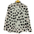 ザラ ZARA スペイン製 ドット柄 レギュラーカラーシャツ メンズ import:S