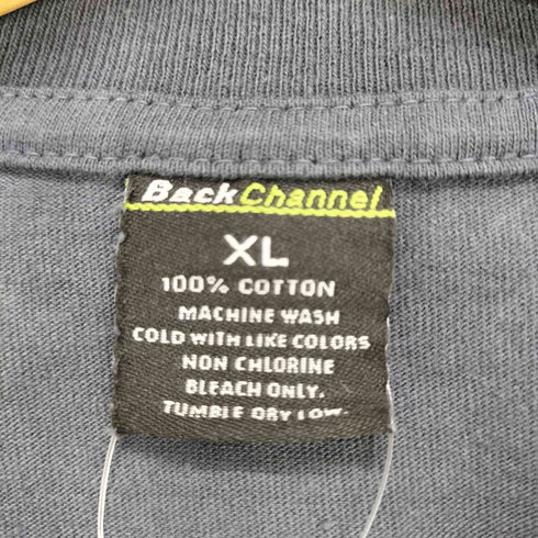 バックチャンネル Back Channel COLLEGE LOGO TEE メンズ JPN:XL