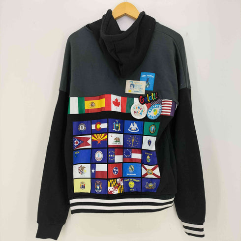 cookies Award Tour Black Hoodie マルチワッペン プルオーバーパーカー メンズ JPN:M