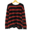 キャスパージョンアイバー CASPER JOHN AIVER グランジボーダーシャギーニット メンズ JPN:M