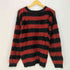 キャスパージョンアイバー CASPER JOHN AIVER グランジボーダーシャギーニット メンズ JPN:M