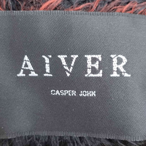 キャスパージョンアイバー CASPER JOHN AIVER グランジボーダーシャギーニット メンズ JPN:M