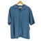 トミーバハマ Tommy Bahama 凹凸 ウッドボタン 開襟 オープンカラー シルクシャツ メンズ import:M