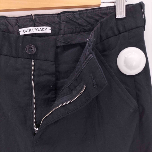 アワーレガシィー OUR LEGACY chino 22 Black Worsted Wool メンズ 46