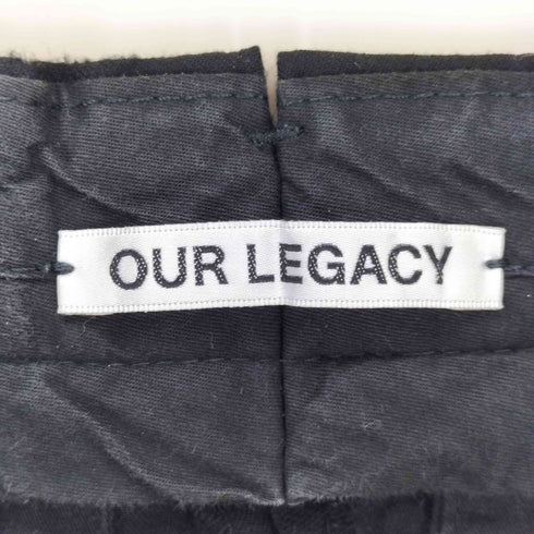 アワーレガシィー OUR LEGACY chino 22 Black Worsted Wool メンズ 46