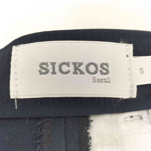 シッコス SICKOS 2タック ワイドスラックスパンツ メンズ S
