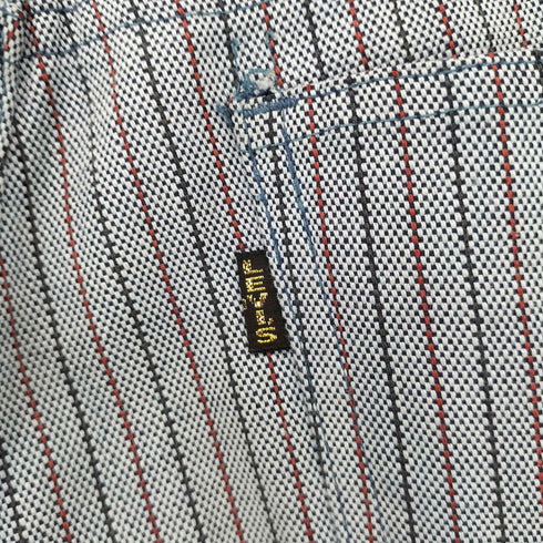 リーバイス Levis 60S~70S 42TALON BIGE STA-PREST ピンストライプブーツカットスラックス メンズ