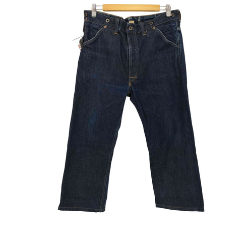 ダブルアールエルラルフローレン RRL RALPH LAUREN R96 MONTANA MADE IN USA シンチバック サスペンダーボタン セルビッチデニム 月桂樹ボタン 15.5oz メンズ 34×36