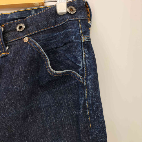 ダブルアールエルラルフローレン RRL RALPH LAUREN R96 MONTANA MADE IN USA シンチバック サスペンダーボタン セルビッチデニム 月桂樹ボタン 15.5oz メンズ 34×36