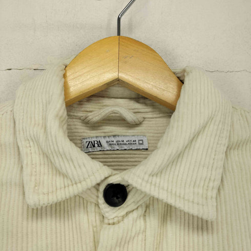 ザラ ZARA コーデュロイシャツジャケット メンズ JPN:M