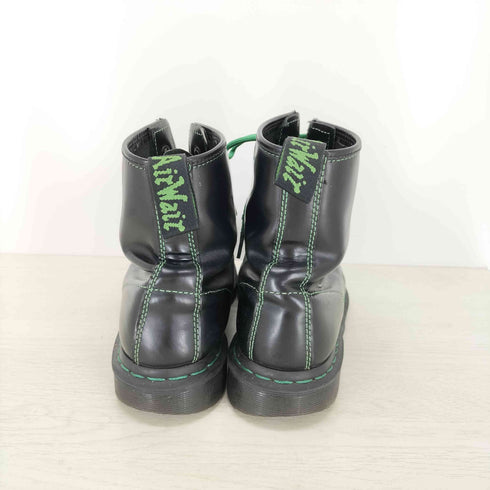 ドクターマーチン Dr.Martens グリーンステッチ 8ホールブーツ メンズ EUR:41