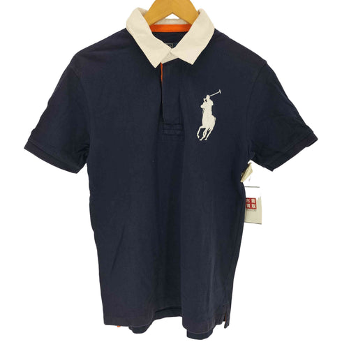 ポロバイラルフローレン Polo by RALPH LAUREN ビッグポニー 半袖ラガーシャツ メンズ import:M