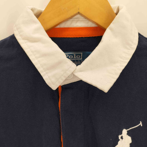 ポロバイラルフローレン Polo by RALPH LAUREN ビッグポニー 半袖ラガーシャツ メンズ import:M