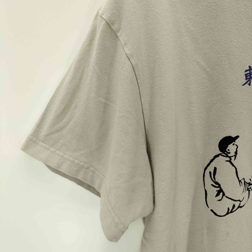 トーガアーカイブス TOGA ARCHIVES 東賀仙人 グラフィックプリントクルーネックTシャツ レディース