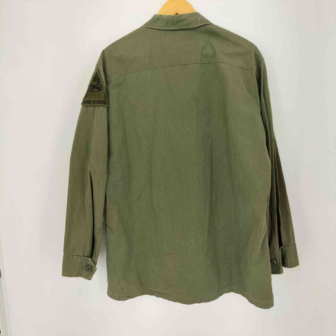 ユーエスアーミー U.S. ARMY 60S 4TH リップストップ ジャングルファティーグ jungle fatigue jacket メンズ LARGE REGULAR
