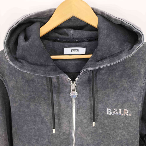 ボーラー BALR USED加工 ジップアップパーカー メンズ JPN:L