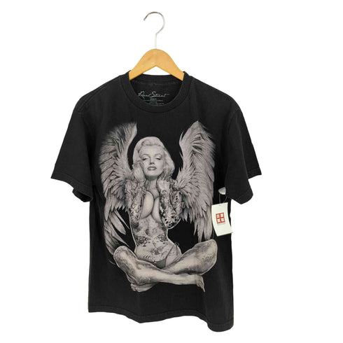 Real Street 00s MADE IN USA アーティストプリントTシャツ エンジェル タトゥー メンズ import:M