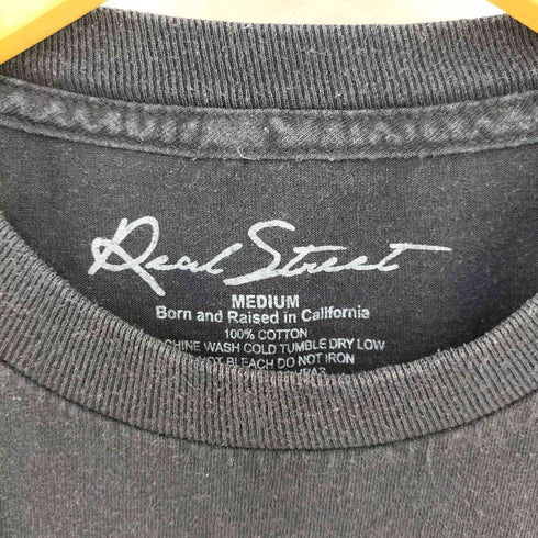 Real Street 00s MADE IN USA アーティストプリントTシャツ エンジェル タトゥー メンズ import:M