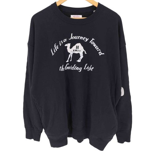 ハリウッドランチマーケット HOLLYWOOD RANCH MARKET JOURNEY CAMEL クルーネックスウェット メンズ JPN:4