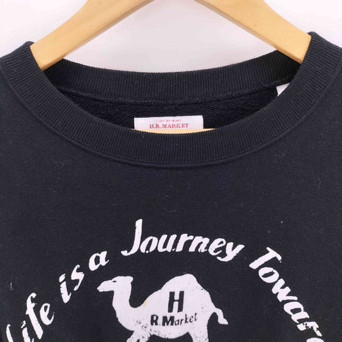 ハリウッドランチマーケット HOLLYWOOD RANCH MARKET JOURNEY CAMEL クルーネックスウェット メンズ JPN:4