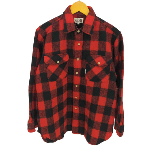 ザノースフェイス THE NORTH FACE バッファローチェック ウール シャツ メンズ import:L